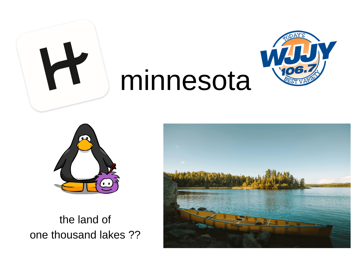 minnesota: the land of one thousand lakes&nbsp;?